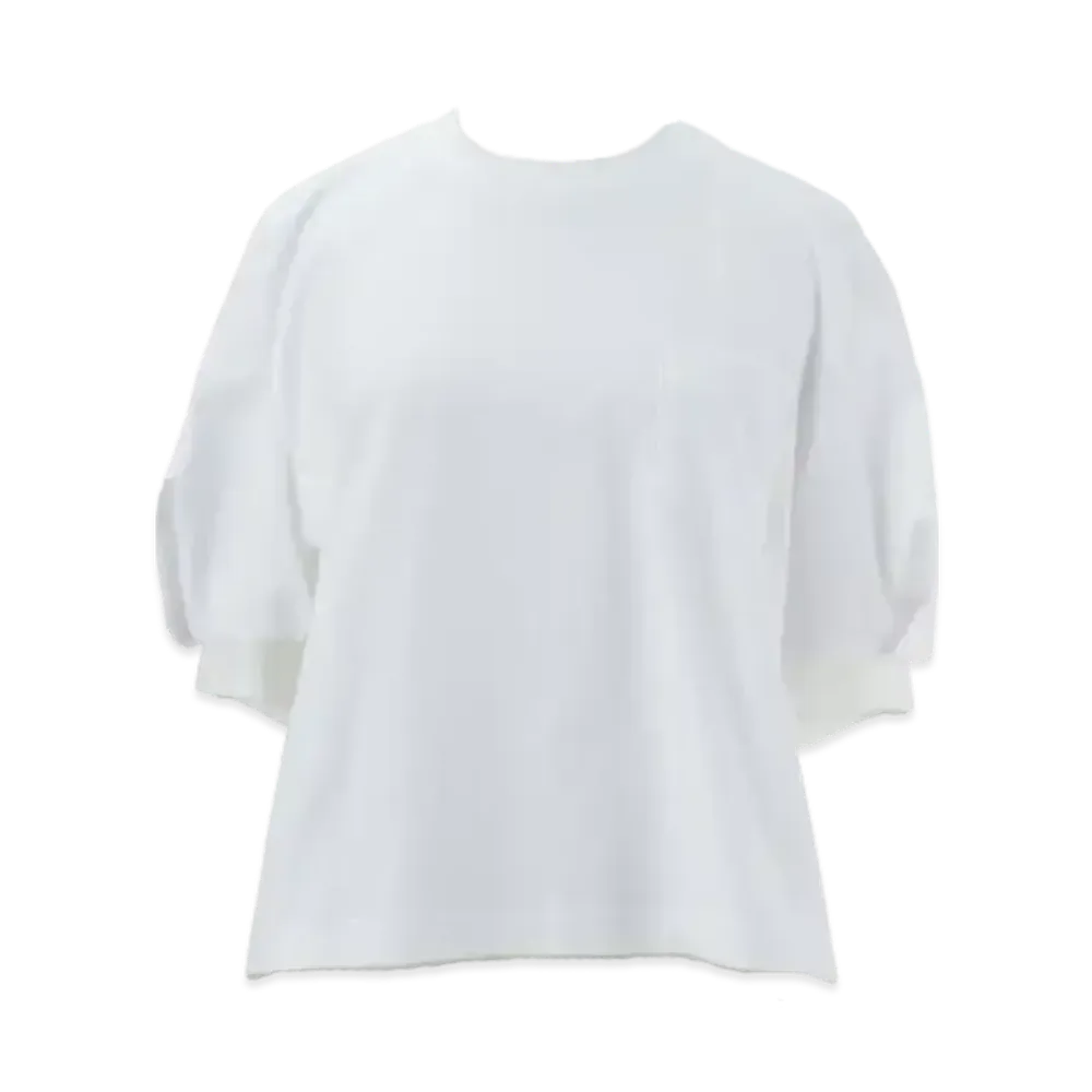 sacai Embroidery T-Shirt "White/Off White"