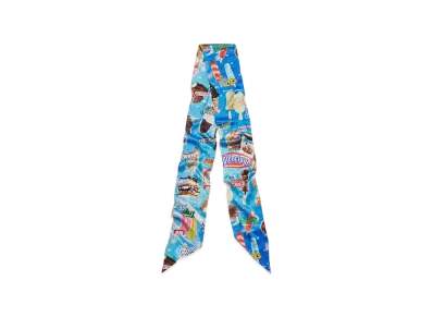 BALENCIAGA Sweet Treat Scarf "Blue"