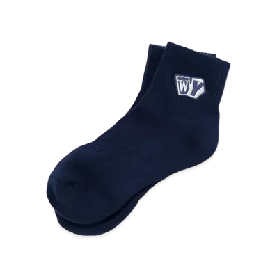 Wasted Youth Short Pile Socks "Navy" / VERDY