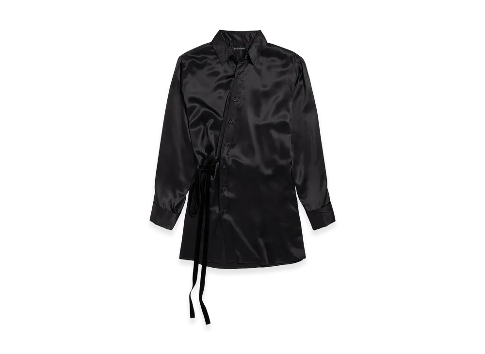 BALENCIAGA Wrap Dress "Black"