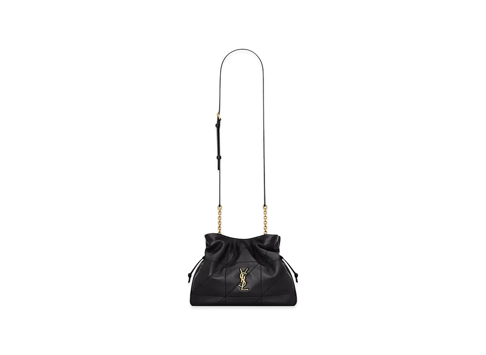 Saint Laurent Women's Jamie Shoulder Pouch In Lambskin "Black"