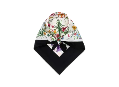 GUCCI Women's Silk Foulard "White"