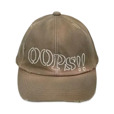 Maison MIHARA YASUHIRO OOPS Cap "Khaki"