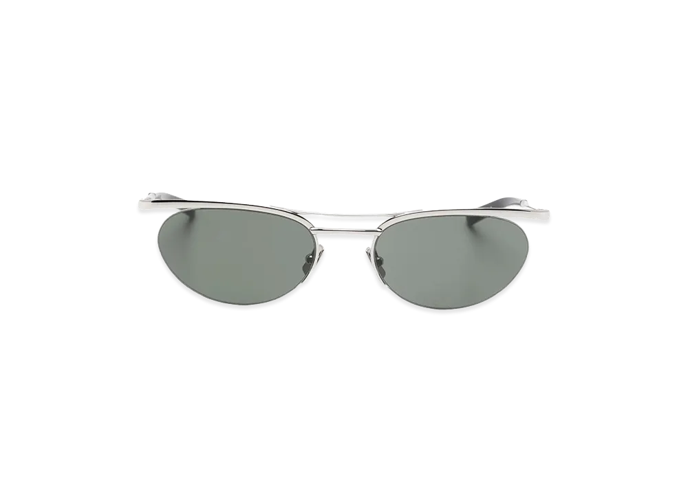 Saint Laurent Women's Metal Sl 862 Sunglasses "Silver"