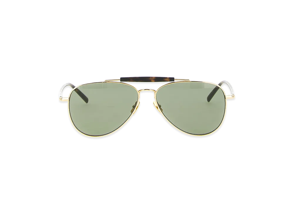 Saint Laurent YSL Sl 864 Sunglasses Metal "AnimalPrint"