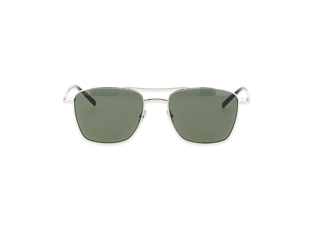 Saint Laurent YSL Sl 866 Sunglasses Metal "Silver"