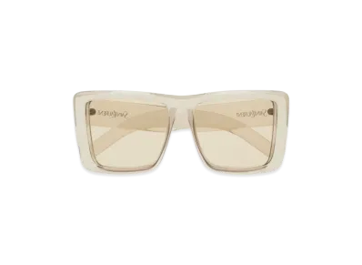 Saint Laurent Women's 'Sl 900 Howl' Sunglasses "Transparent"
