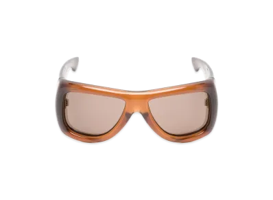 Saint Laurent Women's SL 902 Oversized Pillow-Frame Sunglasses "Brown"