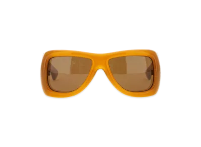 Saint Laurent Women's sl 902 Howl Sunglasses "Orange"
