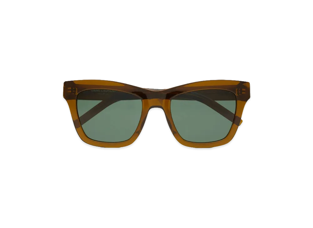 Saint Laurent Women's M156 Sunglasses "Brown"