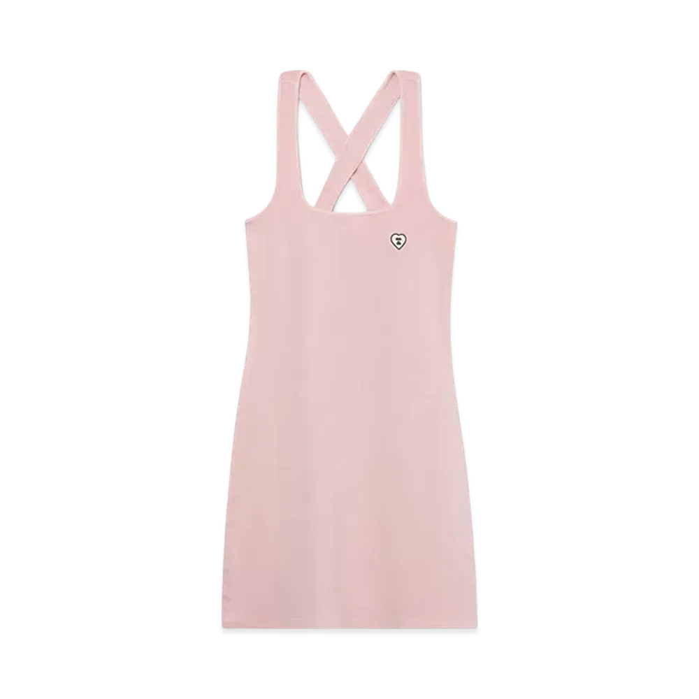 A BATHING APE Washed Mini Dress "Pink"