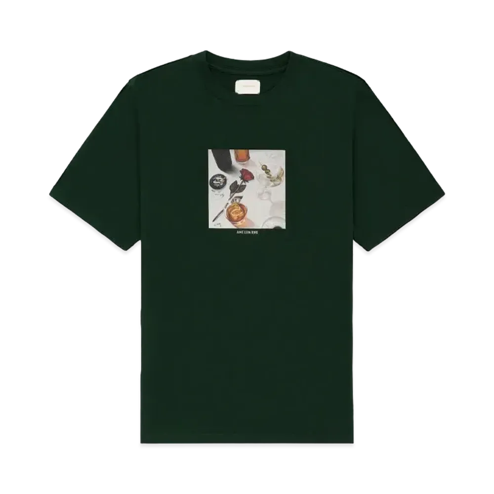 Aime Leon Dore Dinner Scene Tee "Green"