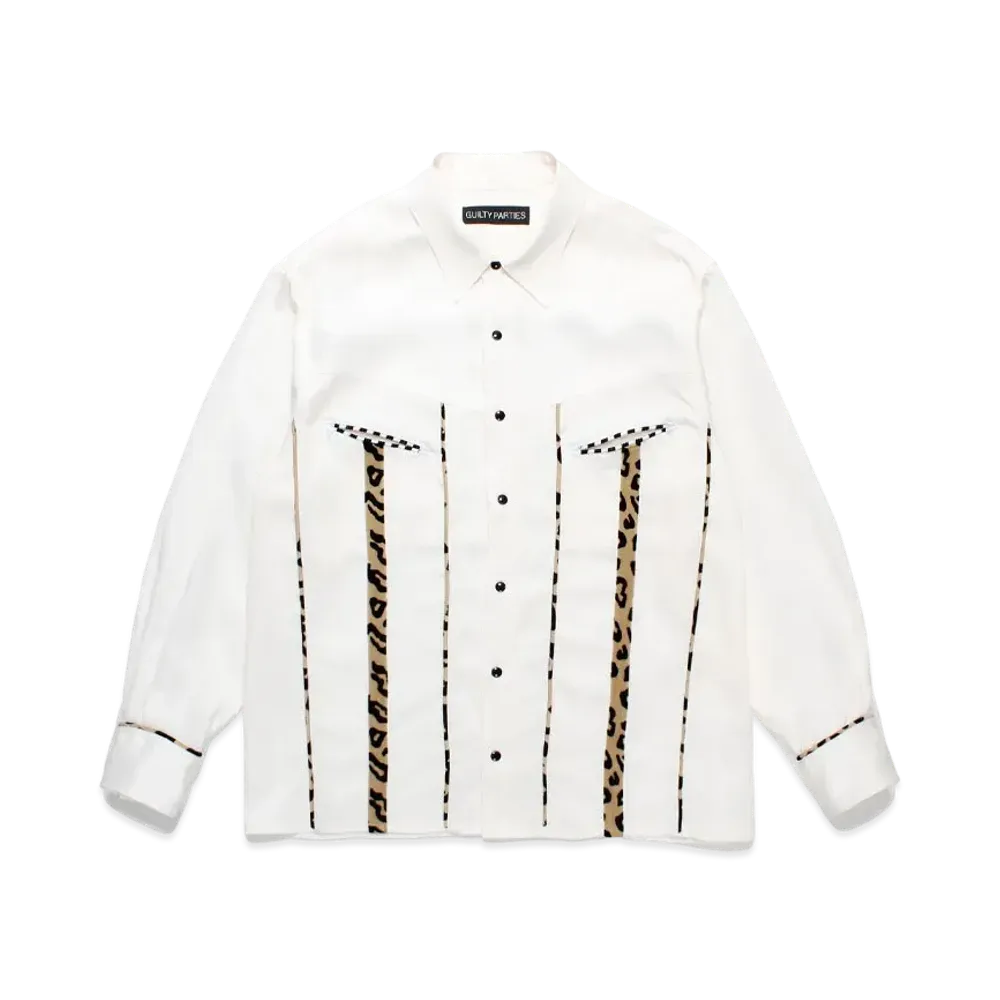 WACKO MARIA Western Shirt "White"