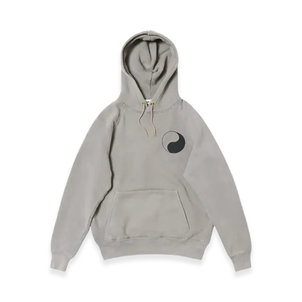 OUR LEGACY Work Shop Hood Yin Yang Print "Overdyed Carbon"
