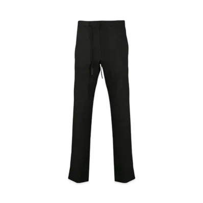 Maison Margiela Wool Flannel Drawstring Trousers "Black"