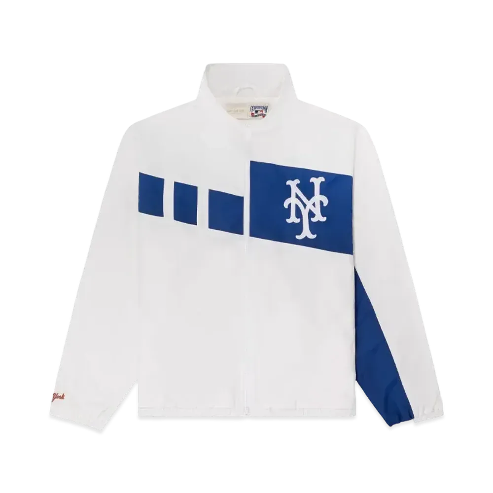 Aime Leon Dore x New York Mets Colorblock Windbreaker "White"