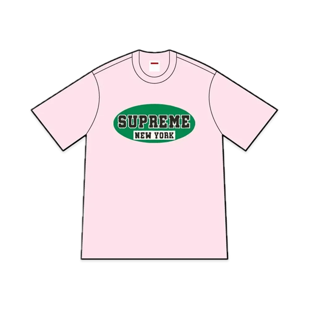 シュプリーム ニューヨーク Tシャツ "ライト ピンク"