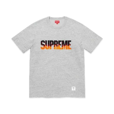 Supreme Flame S/S Top "Heather Grey"