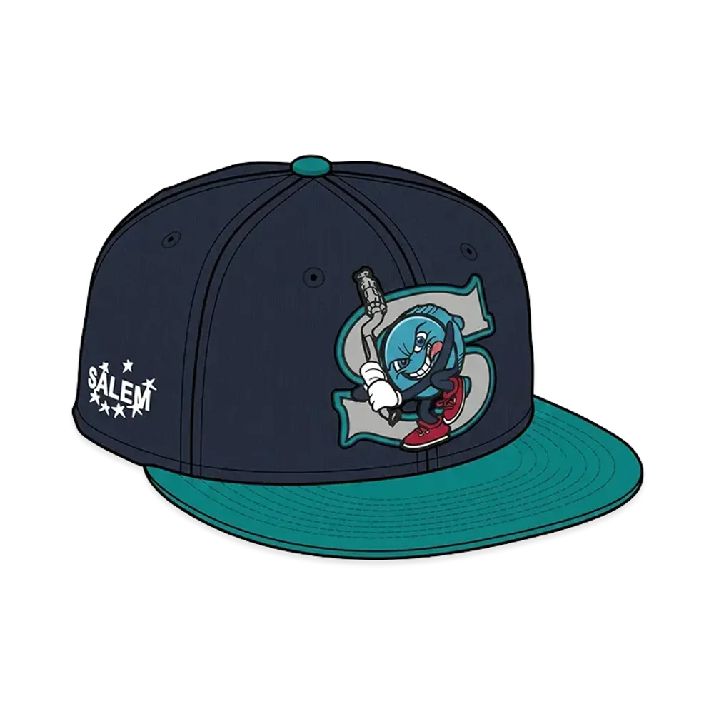 Supreme x SALEM New Era "Navy"