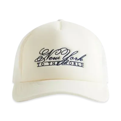 Kith NY to the World Nolan Poly Foam Trucker Hat "Lace"