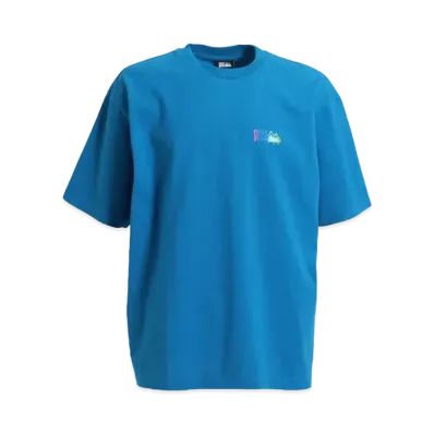 FIRST DOWN COLOR LOGO S/S T "Blue"