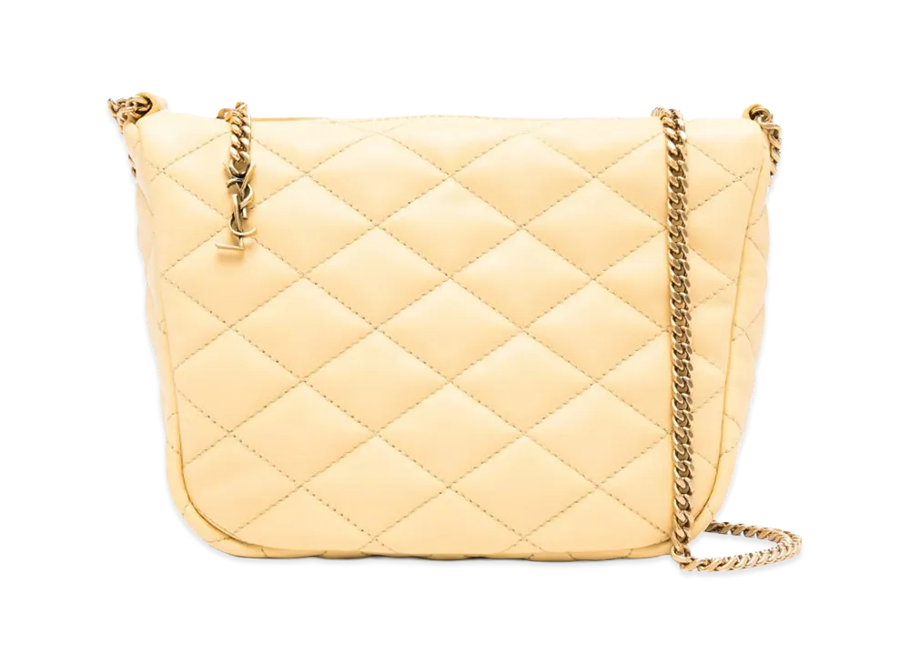 Saint Laurent Women's YSL Pw Mbag "Yellow"