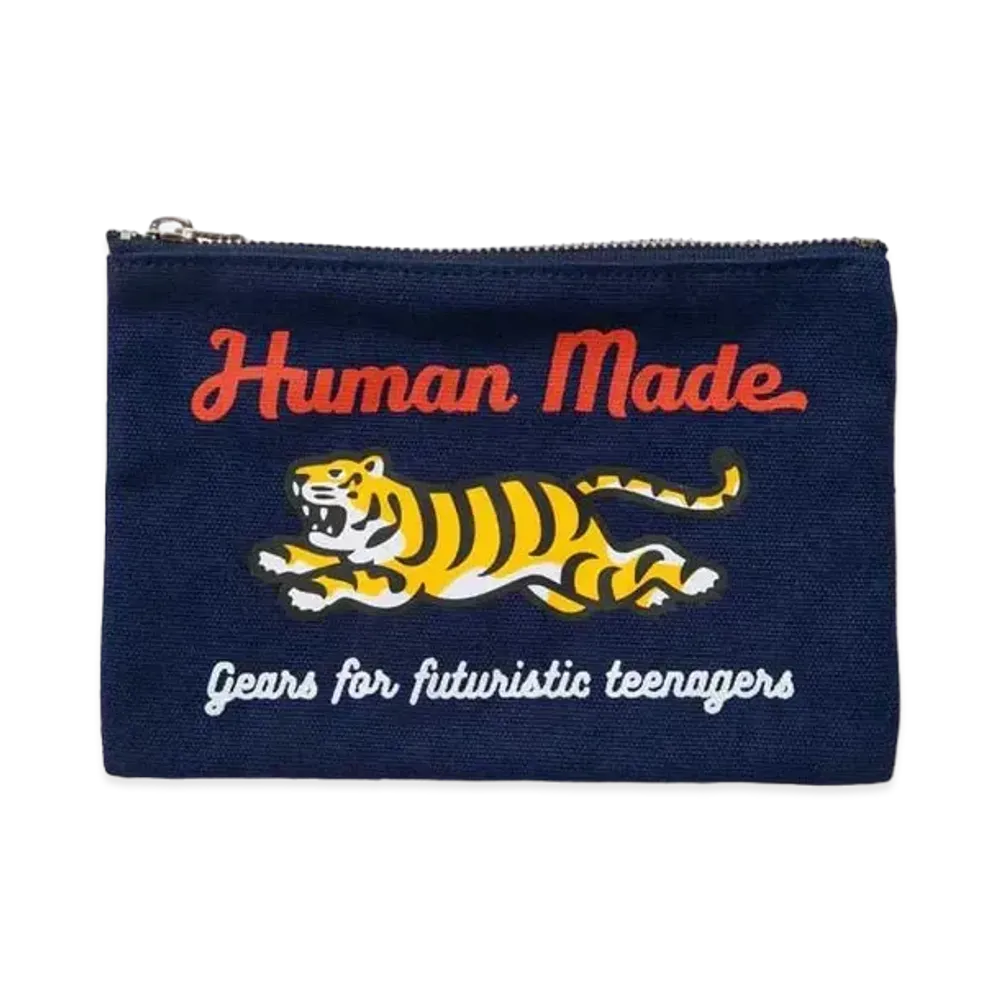 HUMAN MADE BANK POUCH "Navy"