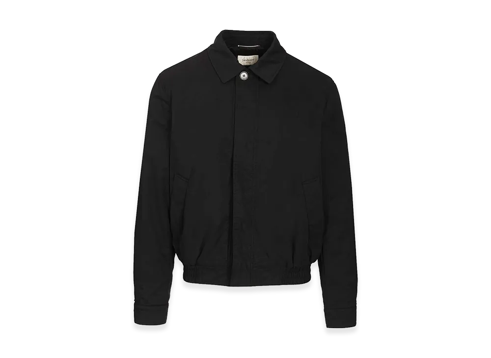 SAINT LAURENT サンローラン レザージャケット 46 ブラック サンローラン レザー ジャケット 