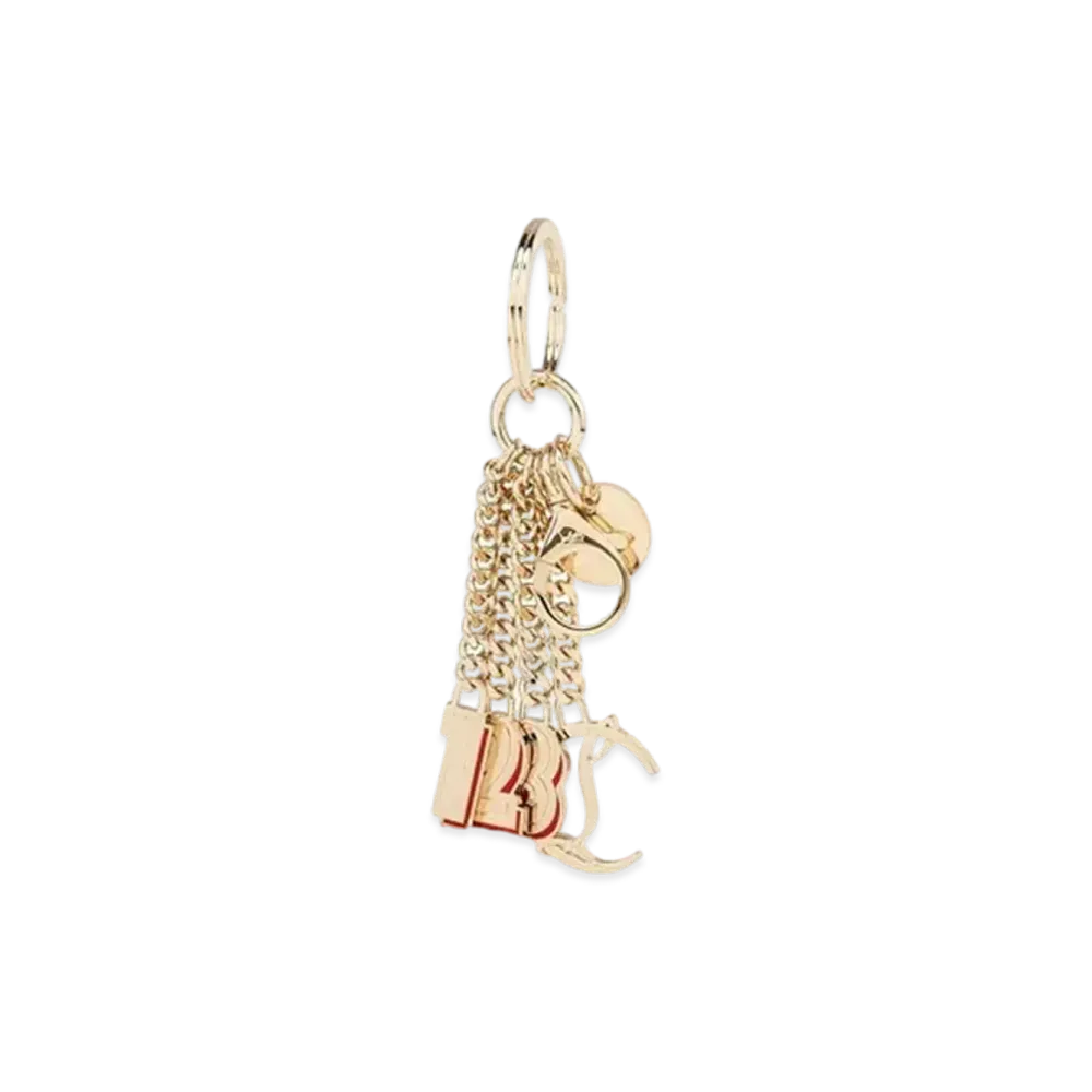 Christian Louboutin 123 Cl Keyring "Gold"