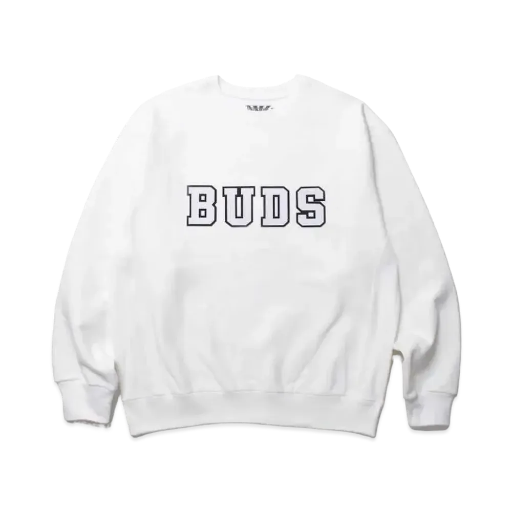 APHRODITEGANG BUDS HEAVY WEIGHT SWEAT SHIRT "White"