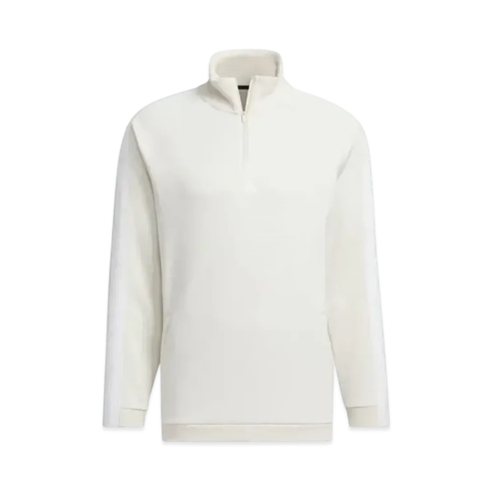 adidas Thermal Fleece Archive Deboss Graphic Half-Zip Long Sleeve Jacket "Alumina"