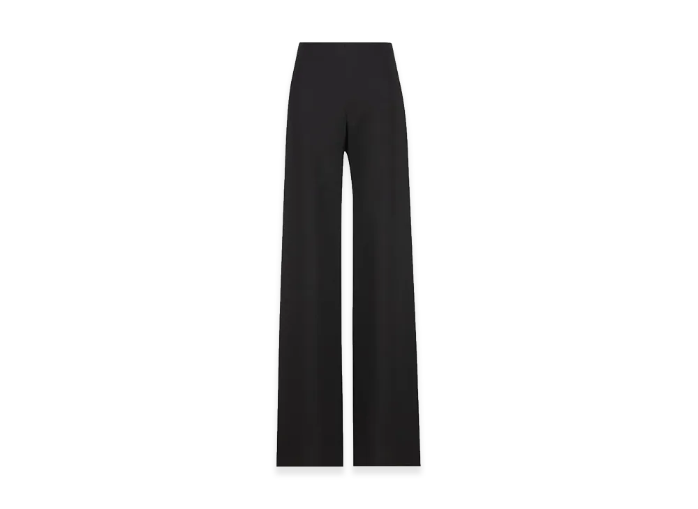 GUCCI Women's Stretch Wool Blend Wide-Leg Pant "Black"
