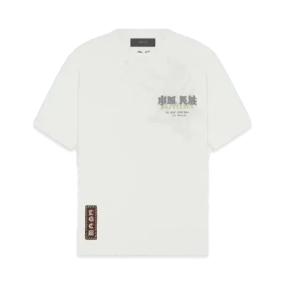 Amiri Tgcw Eagle Tee "Vintage White"