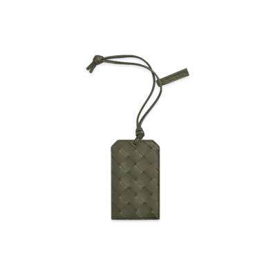 Bottega Veneta Badge Holder with Strap "Crocodile"