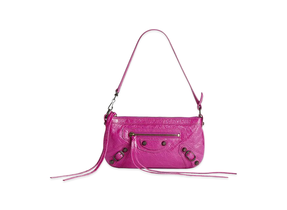 BALENCIAGA Women's Le City Pouch with Strap "Azalee"