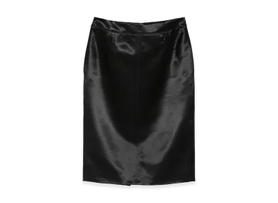 Saint Laurent Women's Satin Skirt "Black"