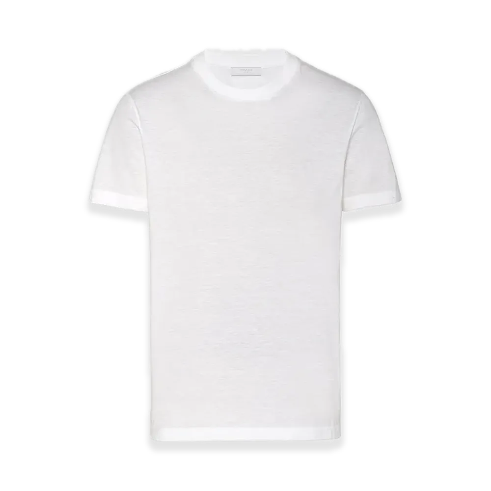 PRADA 3-Pack Cotton Jersey Tee "White"