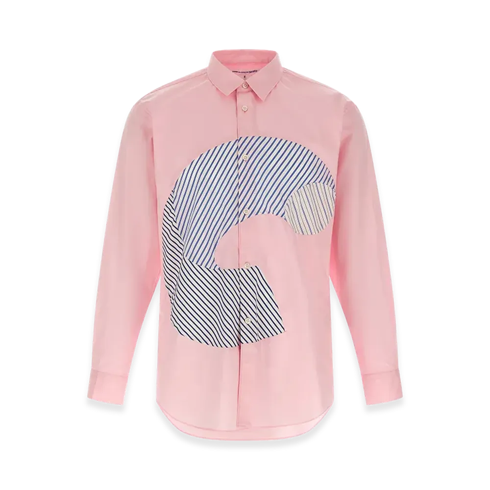 COMME des GARCONS SHIRT Insert Shirt "Pink/Multicolor"