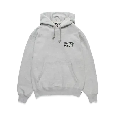 WACKO MARIA Heavy Weight Hooded Sweat Shirt "Gray"