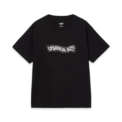 X-Girl Women's Rhinestone And Butterfly Logo S/S Tee "Black"
