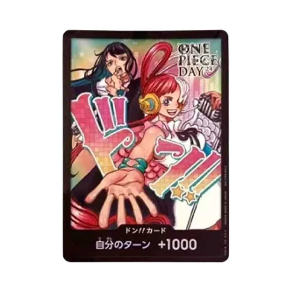 ドン!!カード : アド＆ウタ (プロモーションカード「ONE PIECE DAY'24 来場者特典」)