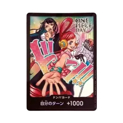 ドン!!カード : アド&ウタ (プロモーションカード「ONE PIECE DAY'24 来場者特典」)