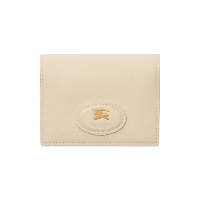Burberry Women's Bloomsbury Folding Card Case "Soap Beige/Light Beige"