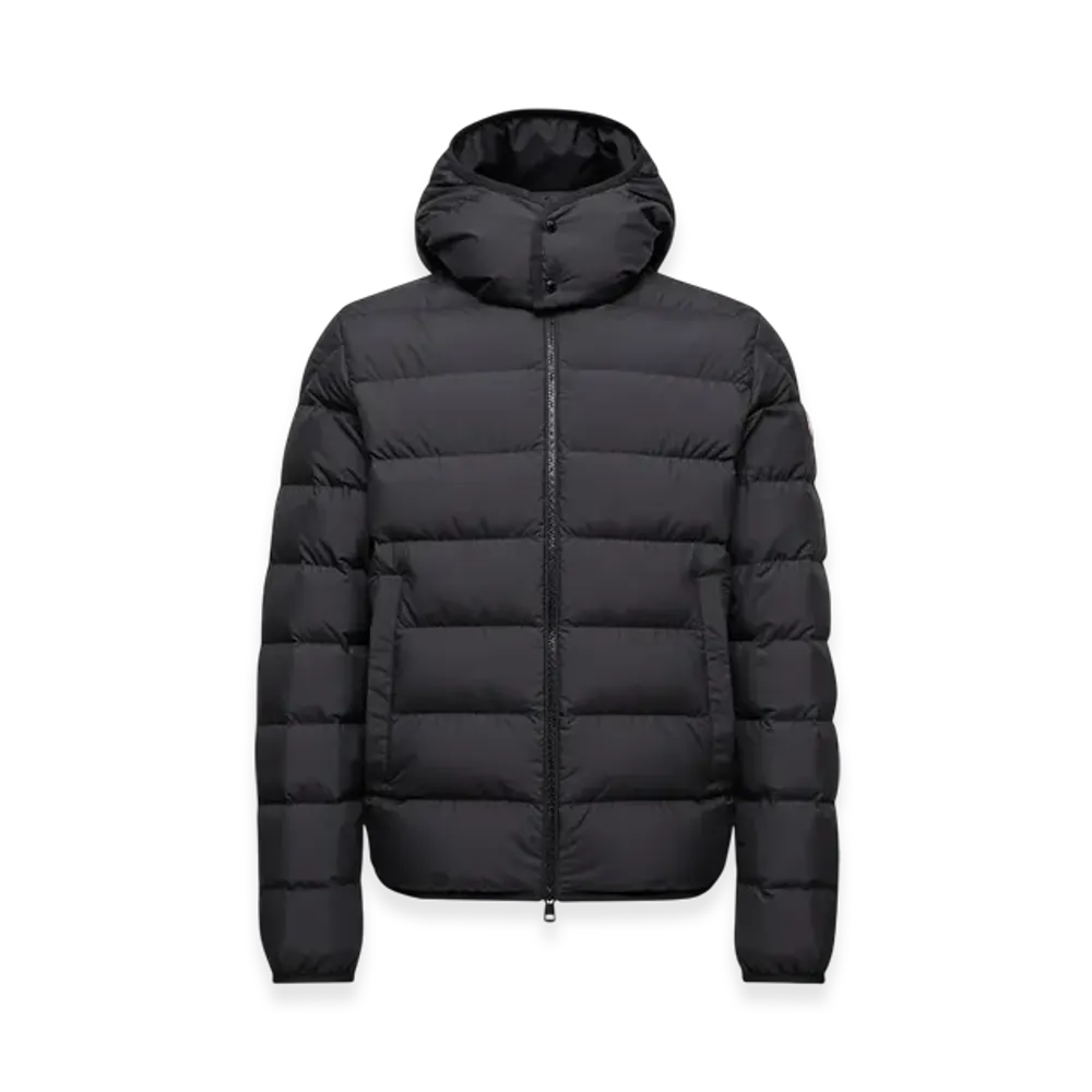 MONCLER Montbrocq Hooded Short Down Jacket "Black"