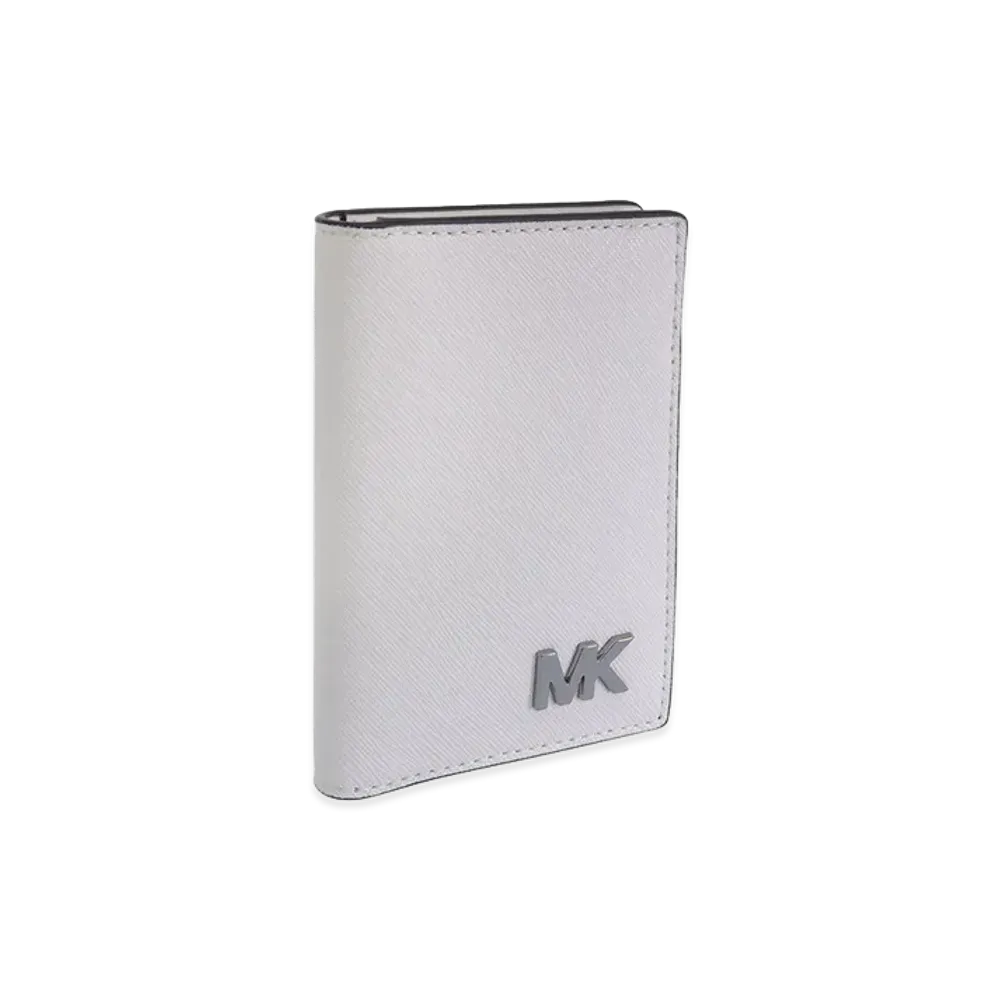 MICHAEL KORS Cooper Folding Card Case "White"