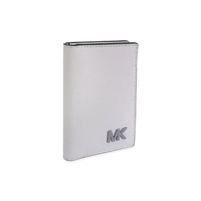 MICHAEL KORS Cooper Folding Card Case "White"