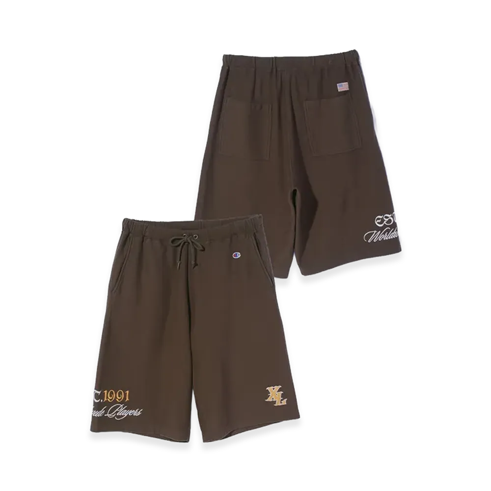 XLARGE x Champion Sweat Shorts "Brown"