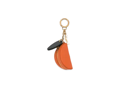 Saint Laurent Women's Keyring "Gold/Orange"