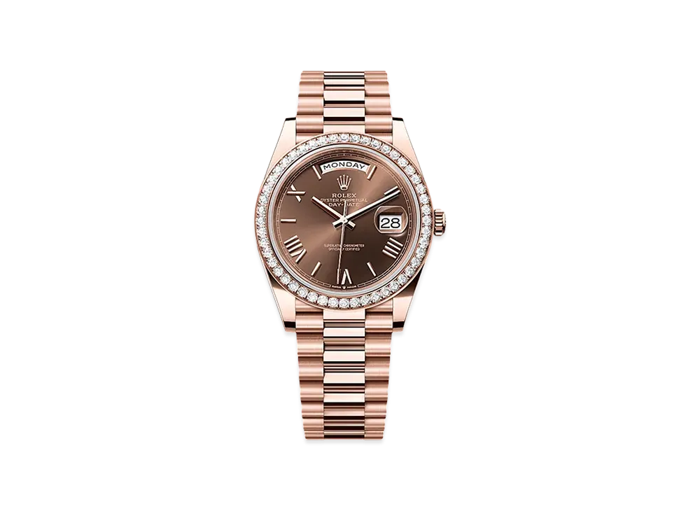 ROLEX Day Date 40 Diamond "Chocolate" 228345RBR