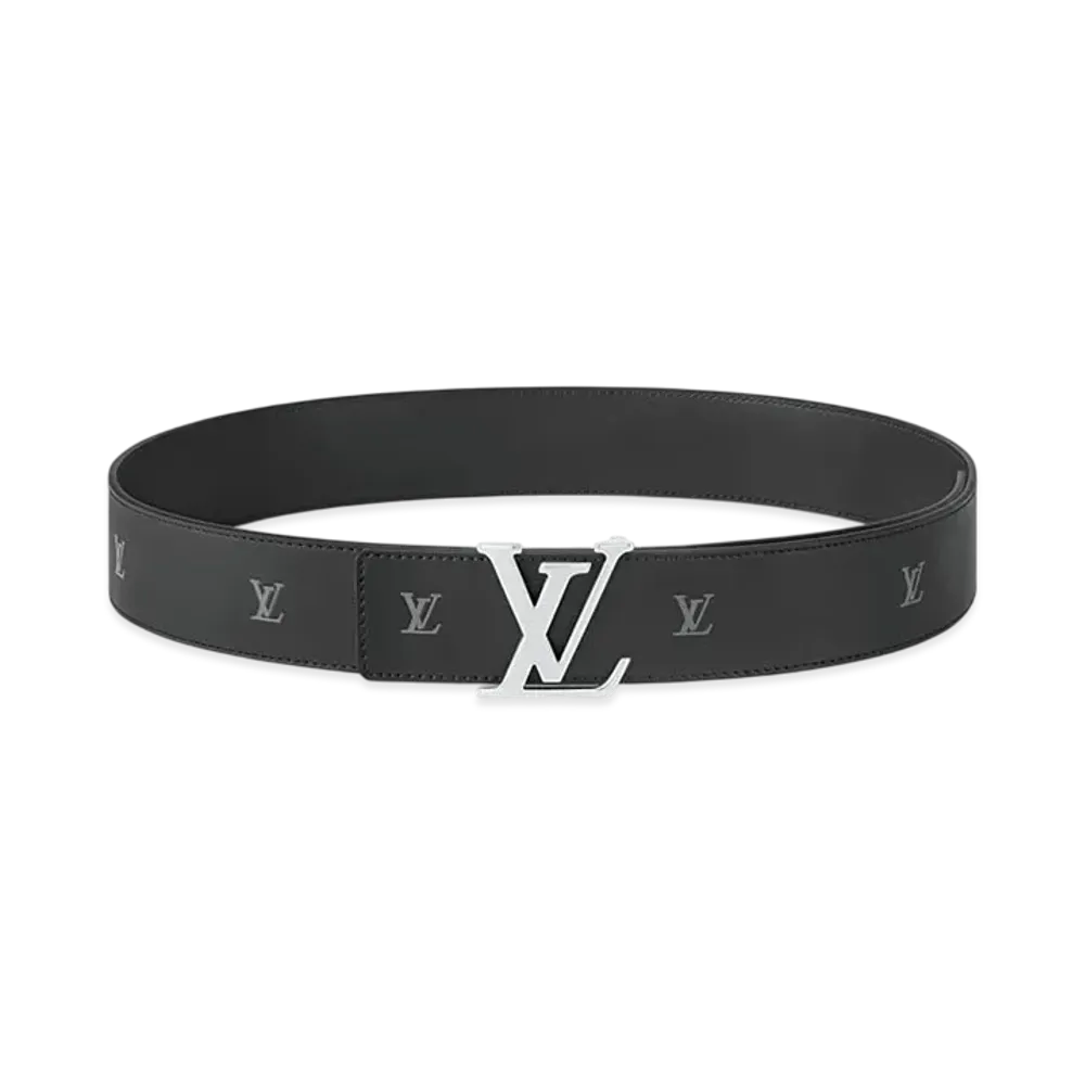 Louis Vuitton LV Initiales Blason 40MM Reversible Belt "Noir"